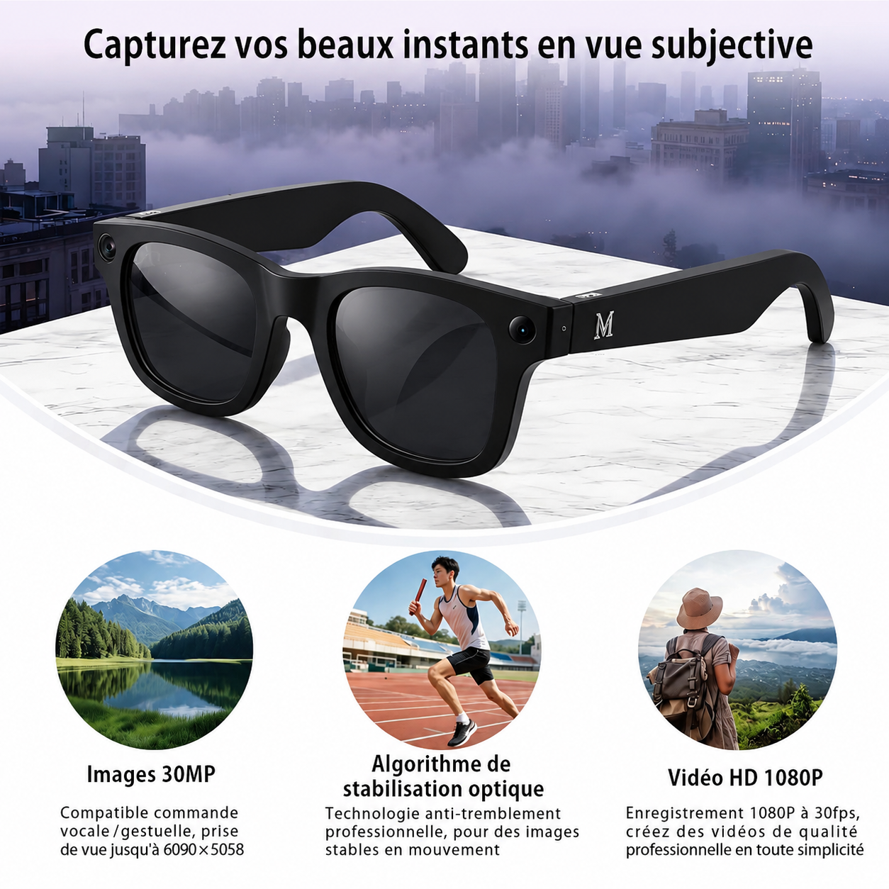 Meta One — Lunettes Intelligentes Connectées